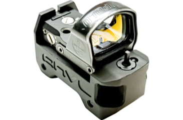 Image of ANVL UKON Leupold Delta Point Pro Red Dot Sight Mount w/ Co-Witness BUIS, Type III Hard Coat, Black, ANVL-UKON-DPP-V2