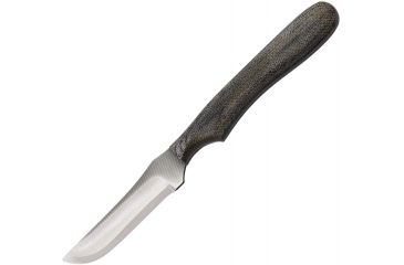 Image of Anza 5.375 Inch Fixed Blade Knife, Micarta, Leather Belt Sheath AZF1M