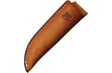 Image of Anza LJ Bone Fixed Blade Knife, 7.75in Overall, 3.75in Stainless Steel Blade, LJ Bone Handle, Brown Leather Belt Sheath, JWKR3 LJ BONE