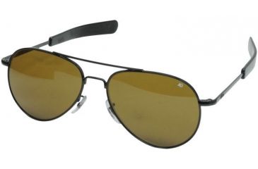 Image of AO General Sunglasses, Black, Bayonet, Amber Lens, 52mm B-CG-BNT-52