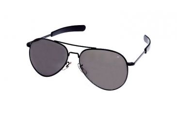 Image of AO General Sunglasses, Black, Bayonet, Grey Glass Lenses, 52mm, Polarized TCGPG-BNT-52
