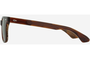 Image of AO Tournament Sunglasses, Woodgrain Frame, Calobar Green AOLite Nylon Lenses, Polarized, 52-20-145, TOU252ST--GNN-P