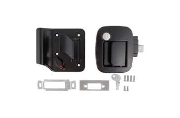 Image of AP Products Bauer Travel Trailer Lock, Black, 013-688
