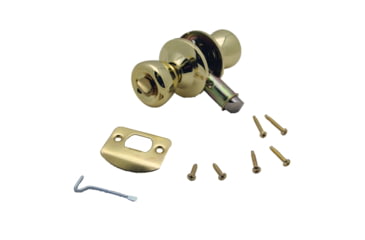 Image of AP Products Privacy Lock Set - Knob, Polished Brass, 013-202
