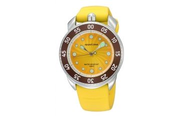 Image of Appetime Ripplio Watch, Butterfly Fish, Yellow w/ Yellow+Brown SVJ211086