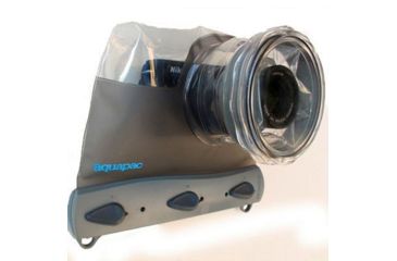 Image of Aquapac Waterproof System Camera Case, Gray, 5 Year MFG Warranty, AQUA-451