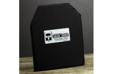 Image of AR500 Armor 8x10 Gen 2 Blunt Force ASC Trauma Pad, Black TPAD8X10