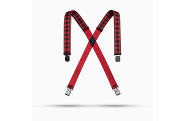 Image of Arcade Belts Jessup Suspenders, Standard/Standard, 1.5in Width, Black, 30-40 inch, jessup-strch-suspender