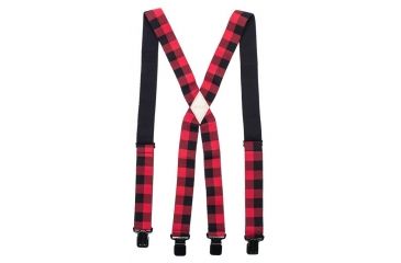Image of Arcade Belts The Jessup Suspenders - Men's-Black/Red