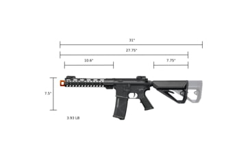 Image of Arcturus NEO MOD1 CQB NEO AEG ME Airsoft Gun, 10.6in, AT-NE01-CQ-ME