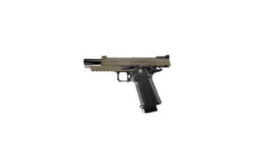 Image of Arcturus Vanguard 5in Hi-Capa GBB Airsoft Pistol, Black/Tan, AT-GHC-V5-BT