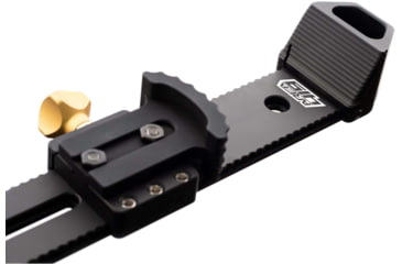 Image of Area 419 ARCALOCK 12in Universal Barricade Rail Kit, Black, 419-ALK-UNIV12-KIT