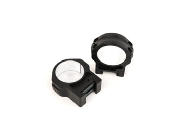 Image of Area 419 Hunt 34mm Tube Rifle Scope Ring, 30mm Height, Pair, Black, 419-HUNT-3430