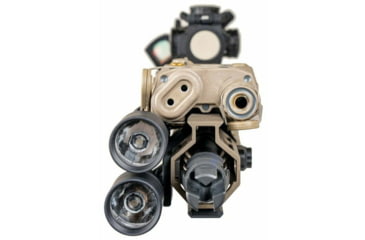 Image of Arisaka Defense 600 Series Weapon Light, E2T Head, No Tailcap, Black, LT-2C-TIR