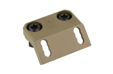 Image of Arisaka Defense Offset Light Mount, For SureFire Scout Light Weapon Lights, Fits MLOK, Anodized Finish, Flat Dark Earth