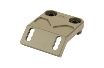 Image of Arisaka Defense Offset Light Mount, For SureFire Scout Light Weapon Lights, Fits MLOK Sig Sauer MCX, Anodized Finish, Flat Dark Earth