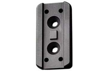 Image of Arisaka Defense Offset Optic Plate 5 for Red Dot Sight Mount, Aimpoint Micro, Black, OOM-P5