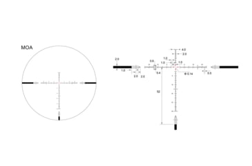 Image of Arken Optics 6-24X50 34mm Tube First Focal Plane Rifle Scope, MOA, VHR, SH4J-6240VHR