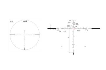 Image of Arken Optics 6-24X50 34mm Tube First Focal Plane Rifle Scope, MRAD, VHR, SH4J-6241VHR