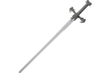 Image of Armaduras Barbarian Sword, 32 unsharpened stainless blade, Matte finish metal alloy handle, 3227