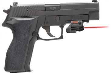 Image of ArmaLaser GTO/FLX Finger Touch Red Laser Sight for Sig P226 w/Rail, Black, GTO/FLX67