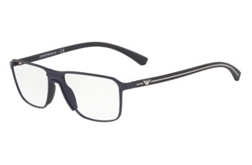 Image of Armani EA1089F Eyeglass Frames 3092-56 - Matte Blue