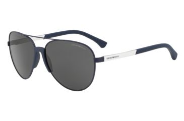 Image of Armani EA2059 Sunglasses 320287-61 - , Grey Lenses