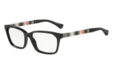 Image of Armani EA3095 Eyeglass Frames 5017-51 - Black Frame