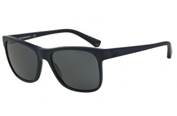 Image of Armani EA4002 Bifocal Prescription Sunglasses EA4002-536887-55 - Lens Diameter 55 mm, Frame Color Matte Blue
