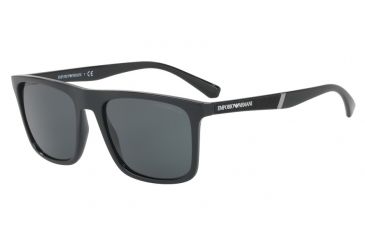 Image of Armani EA4097F Progressive Prescription Sunglasses EA4097F-501787-58 - Lens Diameter 58 mm, Frame Color Black
