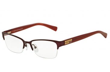 Image of Armani Exchange AX1004 Bifocal Prescription Eyeglasses 6013-52 - Satin Berry Frame