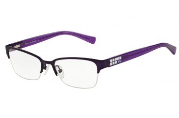 Image of Armani Exchange AX1004 Bifocal Prescription Eyeglasses 6015-52 - Satin Bright Grape Frame