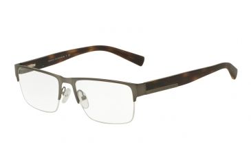 Image of Armani Exchange AX1018 Eyeglass Frames 6017-54 - Matte Gunmetal Frame