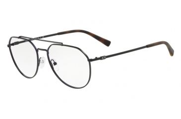 Image of Armani Exchange AX1029 Prescription Eyeglasses, 57mm, Matte Dark Blue, AX1029-6105-57-SV