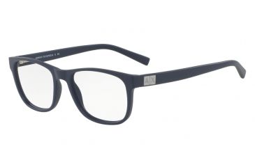 Image of Armani Exchange AX3034F Eyeglass Frames 8157-54 - Matte Navy/dark Sea Frame