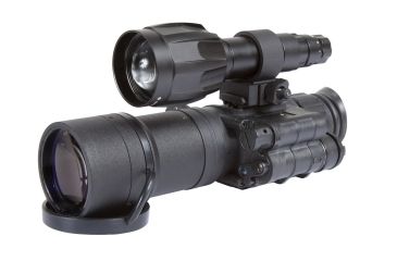 Image of NG Avenger QS Gen 2Plus Night Vision Monocular 3X Magnification Quick Silver White Phosphor, Black NGAVG2QS