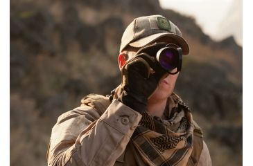 Image of NG Avenger QS Gen 2Plus Night Vision Monocular 3X Magnification Quick Silver White Phosphor, Black NGAVG2QS