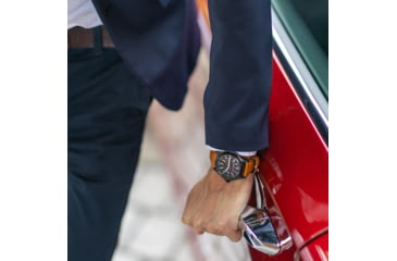 Image of Armourlite Field Series AL124 Swiss Made Tritium Illuminated Watch with Shatterproof Armourglass, Black Case, Black Dial, White Numbers, 42mm, AL124