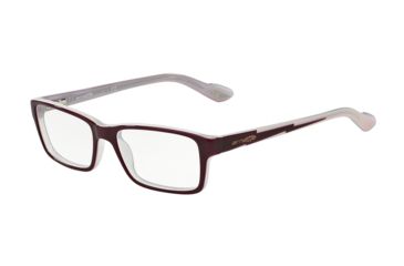 Image of Arnette AN7034 Eyeglass Frames 1040-51 - Violet On Pearled Pink