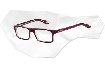 Image of Arnette Arnette Lo-Fi Eyeglasses, Translucent Red AN7060-0549BI