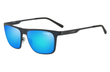 Image of Arnette BACK SIDE AN3076 Sunglasses 703/25-56 - , Green Mirror Light Blue Lenses