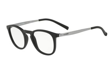 Image of Arnette BANJO AN7151 Progressive Prescription Eyeglasses, 48mm, Matte Black, AN7151-01-48-PRO