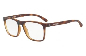 Image of Arnette CUZ AN7132 Eyeglass Frames 2375-54 - Matte Havana Frame, Demo Lente Lenses