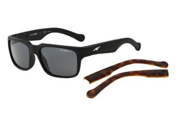 Image of Arnette D STREET AN4211 Prescription Sunglasses, 55mm, Fuzzy Black, AN4211-447-81-55-SV