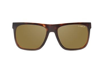 Image of Arnette Fire Drill Sunglasses, Fuzzy Havana Frame, Brown Polarized Lens-AN4143-38