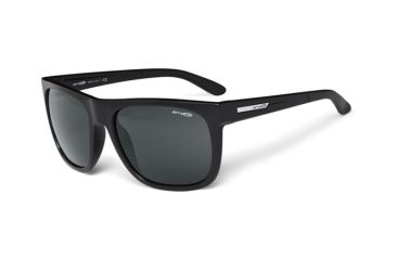 Image of Arnette Fire Drill Sunglasses - Gloss Black Frame and Grey Lens AN4143-05