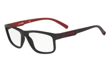 Image of Arnette LA CONDESA AN7163 Progressive Prescription Eyeglasses, 55mm, Matte Black, AN7163-2580-55-PRO