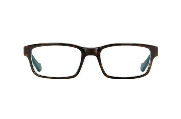 Image of Arnette Riff Eyeglasses, Top Havana On Green Trans Frame-AN7079-0253