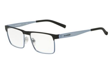 Image of Arnette SHYP AN6120 Eyeglass Frames 707-53 - Black Rubber/Matte Blue