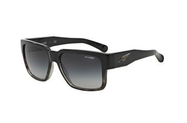 Image of Arnette Supplier Sunglasses, Black To Grey Havana Frame, Grey Gradient Lens-AN4213-04